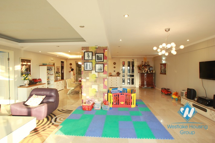 Spacious apartment for rent in Ciputra, Hanoi