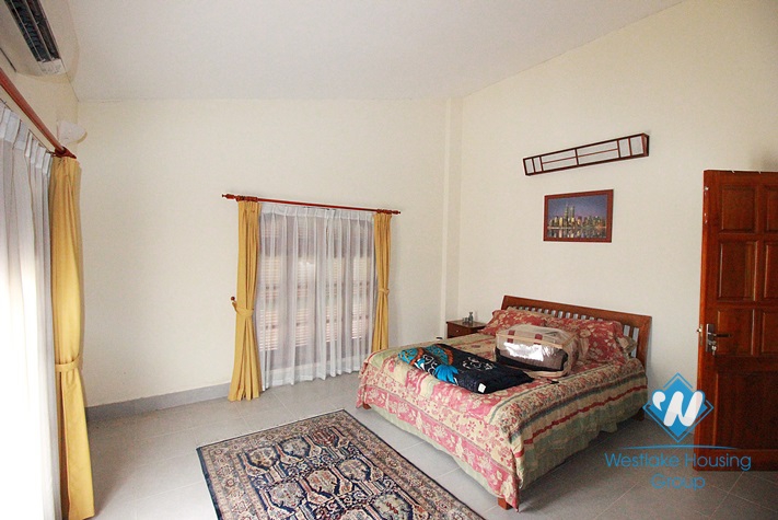 A nice house with swimming pool for rent in Tay Ho area.