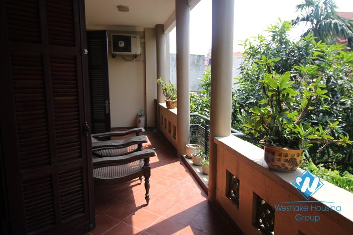 Garden house with swimming pool for rent in Tay Ho