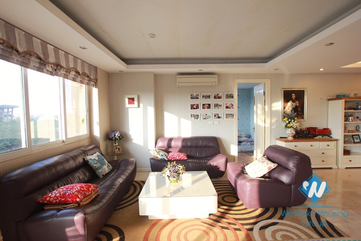 Spacious apartment for rent in Ciputra, Hanoi