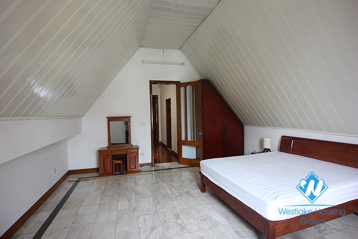 Lovely swimming pool house for rent on To Ngoc Van, Tay Ho