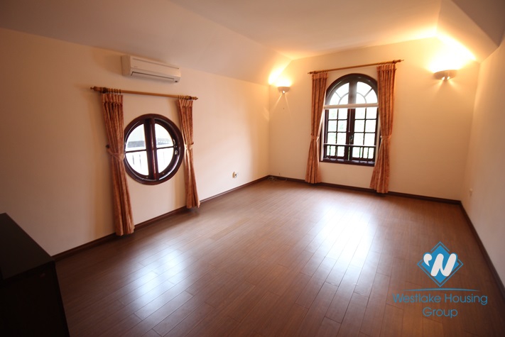 Charming house located in a quiet area with swimming pool and 5 bedrooms for rent in Westlake Tay Ho, Hanoi, Vietnam