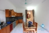 Small house with lake view available for rent on Au Co street, Tay Ho, Hanoi, fully furnished.