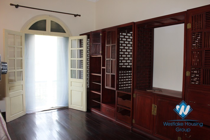 House with nice garden for rent in To Ngoc Van, Tay Ho, Hanoi
