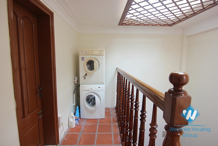 Lovely swimming pool house for rent on To Ngoc Van, Tay Ho