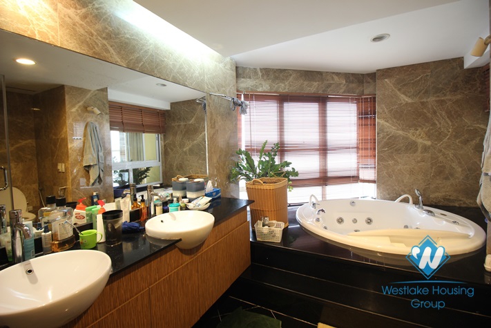 Elegant apartment with 4 bedrooms for rent in Ciputra