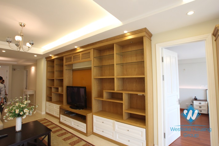 Modern and nice apartment available for rent in Ciputra, Tay Ho, Hanoi