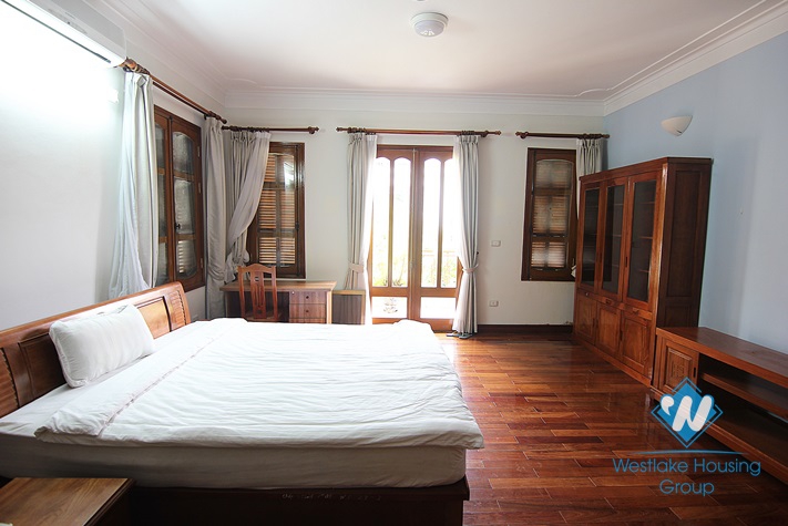 Lovely swimming pool house for rent on To Ngoc Van, Tay Ho