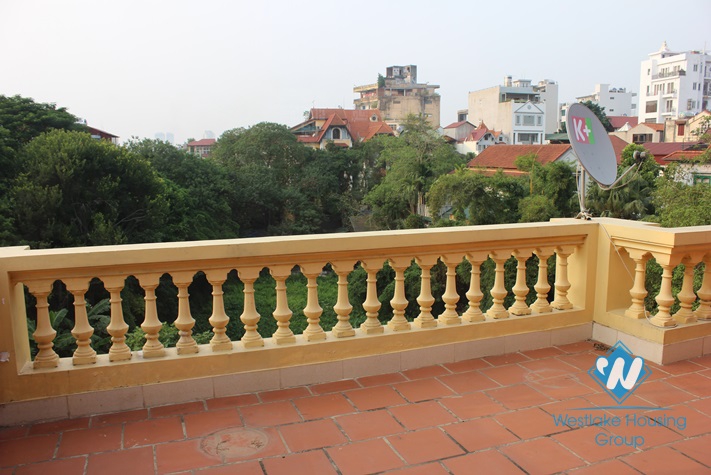 Nice corner house for rent in Westlake Tay Ho, Hanoi