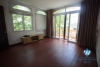 Small house with lake view available for rent on Au Co street, Tay Ho, Hanoi, fully furnished.
