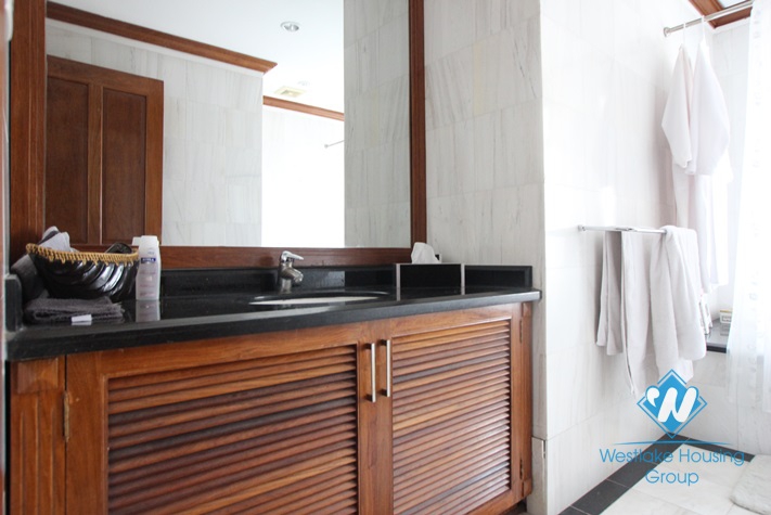 Stunning villa with large yard and garden in To Ngoc Van st, Tay Ho, Ha Noi