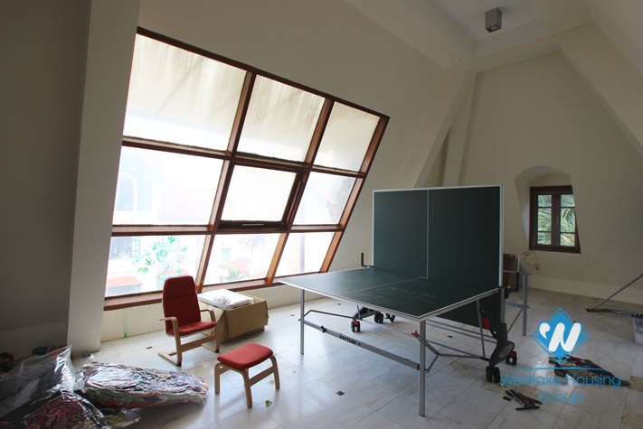 Stunning villa with large yard and garden in To Ngoc Van st, Tay Ho, Ha Noi