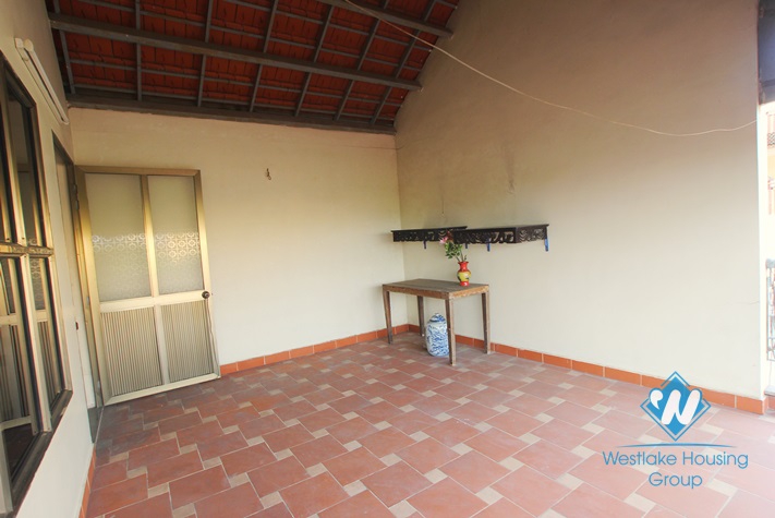 Special traditional house for rent in Au Co, Tay Ho, Hanoi