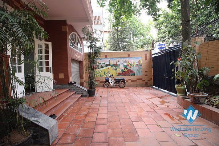 Spacious house with garden on To Ngoc Van, Tay Ho, Hanoi