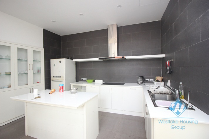 New house in Ba Dinh for rent with 4 bedrooms.