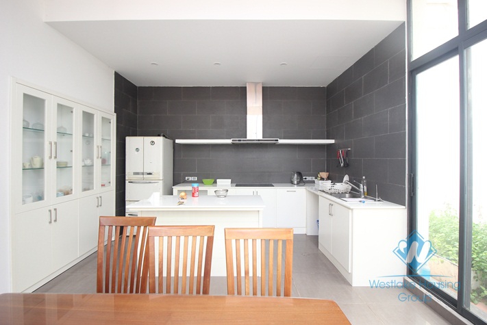 New house in Ba Dinh for rent with 4 bedrooms.