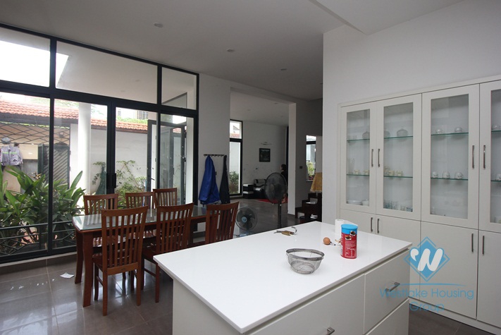 New house in Ba Dinh for rent with 4 bedrooms.