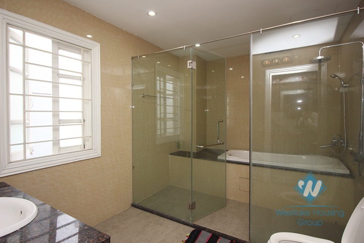 New house in Ba Dinh for rent with 4 bedrooms.