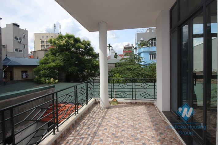 New house in Ba Dinh for rent with 4 bedrooms.