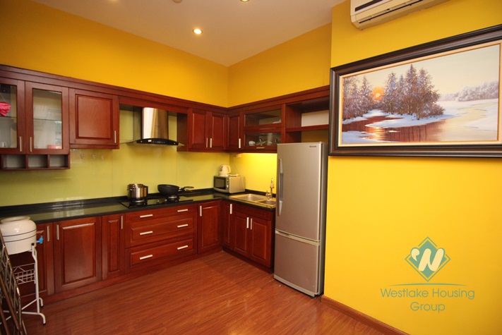 Classic apartment for rent in Hoan Kiem District