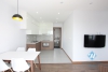 Big terace with Water Park view apartment for rent in Tay Ho, Hanoi.