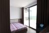 Big terace with Water Park view apartment for rent in Tay Ho, Hanoi.