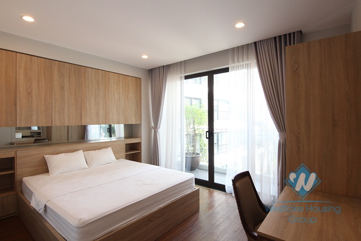 02 nice bedrooms apartment with modern design for rent in Tay Ho, Hanoi.