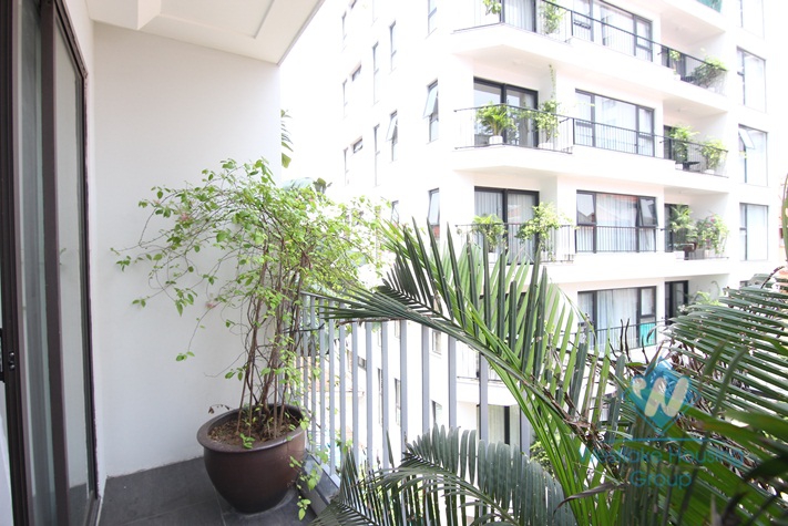 02 nice bedrooms apartment with modern design for rent in Tay Ho, Hanoi.