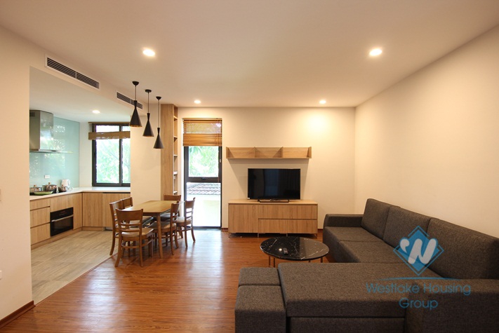 02 nice bedrooms apartment with modern design for rent in Tay Ho, Hanoi.