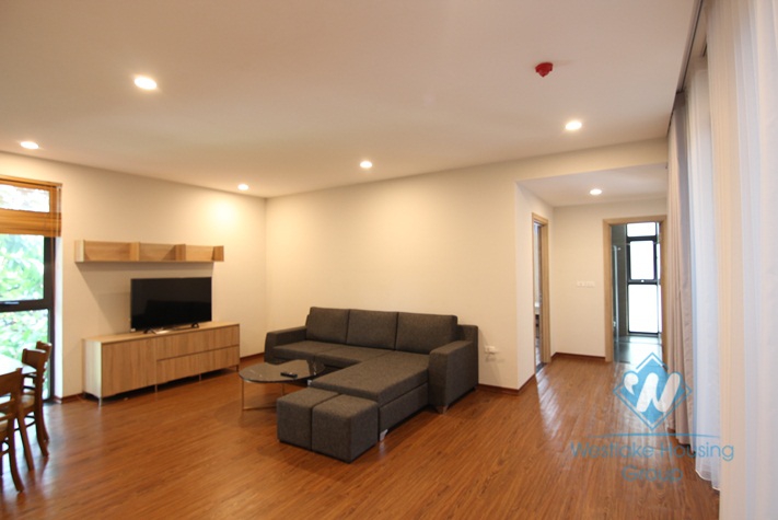 02 nice bedrooms apartment with modern design for rent in Tay Ho, Hanoi.