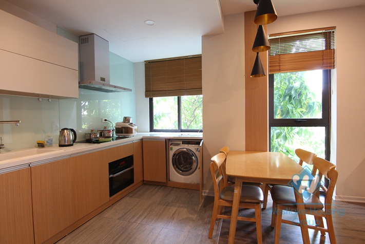 02 nice bedrooms apartment with modern design for rent in Tay Ho, Hanoi.