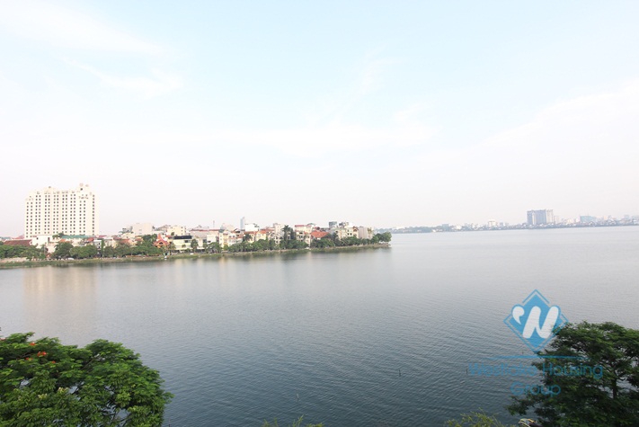 Super lakeview morden aparment for rent in Tay Ho, Hanoi.