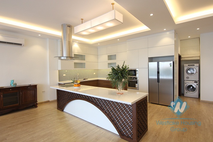 Super lakeview morden aparment for rent in Tay Ho, Hanoi.