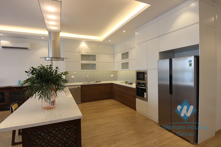 Super lakeview morden aparment for rent in Tay Ho, Hanoi.