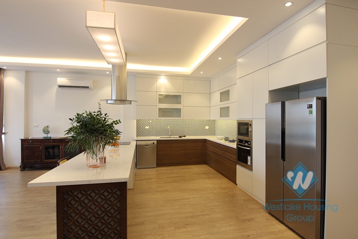 Super lakeview morden aparment for rent in Tay Ho, Hanoi.