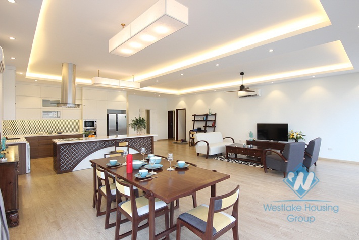 Super lakeview morden aparment for rent in Tay Ho, Hanoi.