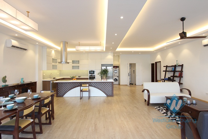 Super lakeview morden aparment for rent in Tay Ho, Hanoi.