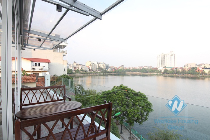 Super lakeview morden aparment for rent in Tay Ho, Hanoi.