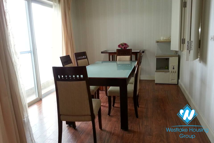 High quality 03 bedroom apartment for lease in Golden Wetlake, Tay Ho district, Hanoi.