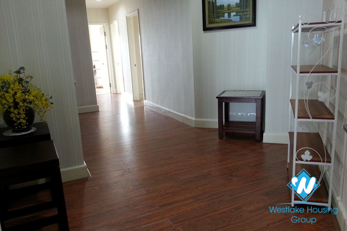 High quality 03 bedroom apartment for lease in Golden Wetlake, Tay Ho district, Hanoi.