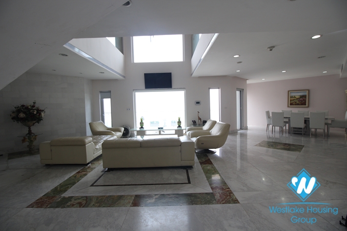 Fabulous apartment with stunning Westlake view for rent in Tay Ho