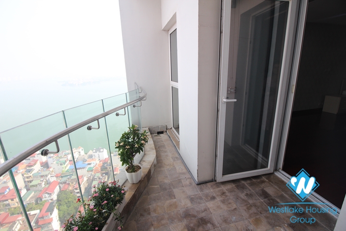 Fabulous apartment with stunning Westlake view for rent in Tay Ho