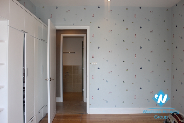 Apartment with lake view for rent in Golden Westlake, Ho Tay, Hanoi
