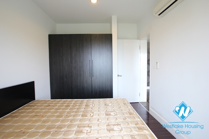 Apartment with simple furniture available for rent in Golden Westlake, Tay Ho, Hanoi.