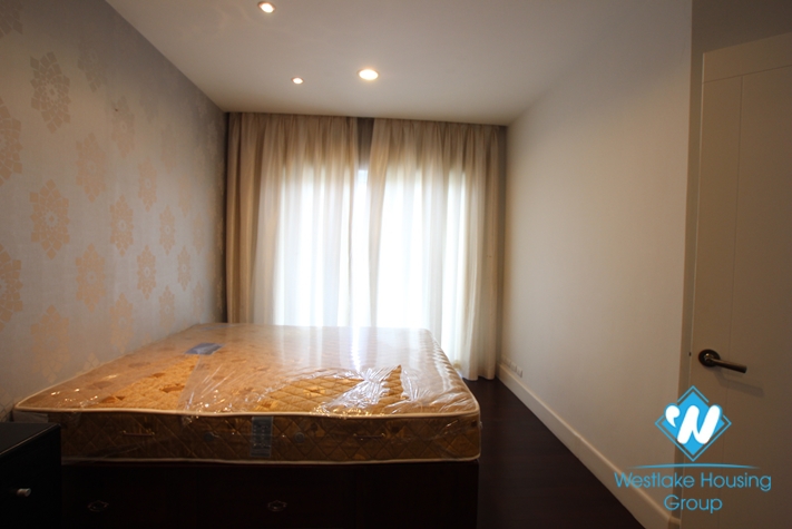 Apartment with simple furniture available for rent in Golden Westlake, Tay Ho, Hanoi.
