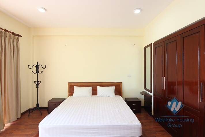 Lake view 02 bedrooms apartment for rent in Tay Ho, Hanoi.