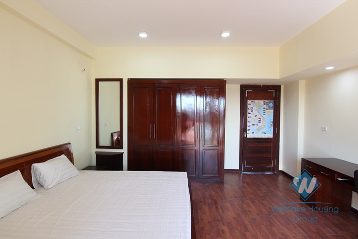 Lake view 02 bedrooms apartment for rent in Tay Ho, Hanoi.