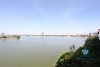 Lake view 02 bedrooms apartment for rent in Tay Ho, Hanoi.