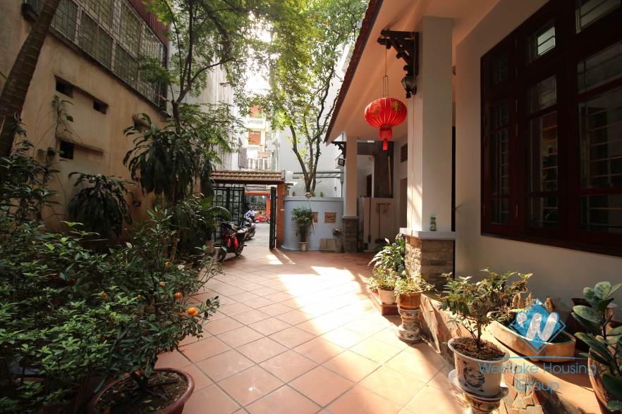 A beautiful villa house for rent near Ngoc Khanh, Kim Ma, Ba Dinh