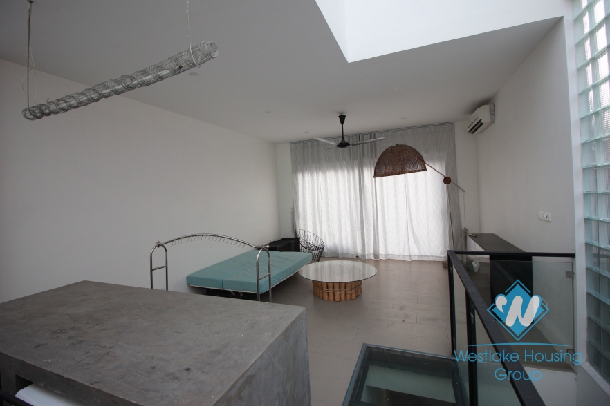 Modern and subtle designed house for rent in Tay Ho, Hanoi
